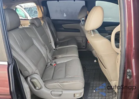 2012 Honda Odyssey Exl из США, поврежденный, VIN 5FNRL5H68CB108747